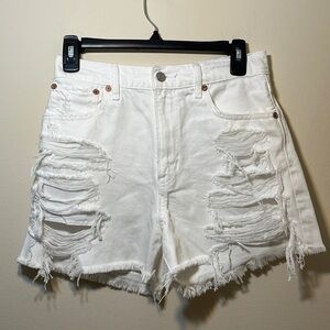 American Eagle Highest Rise 90s boyfriend short Size 2